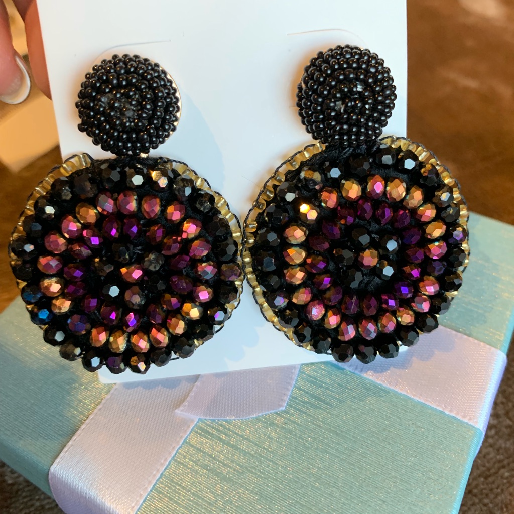 Tequila Statement Earrings Handmade Summer Boho